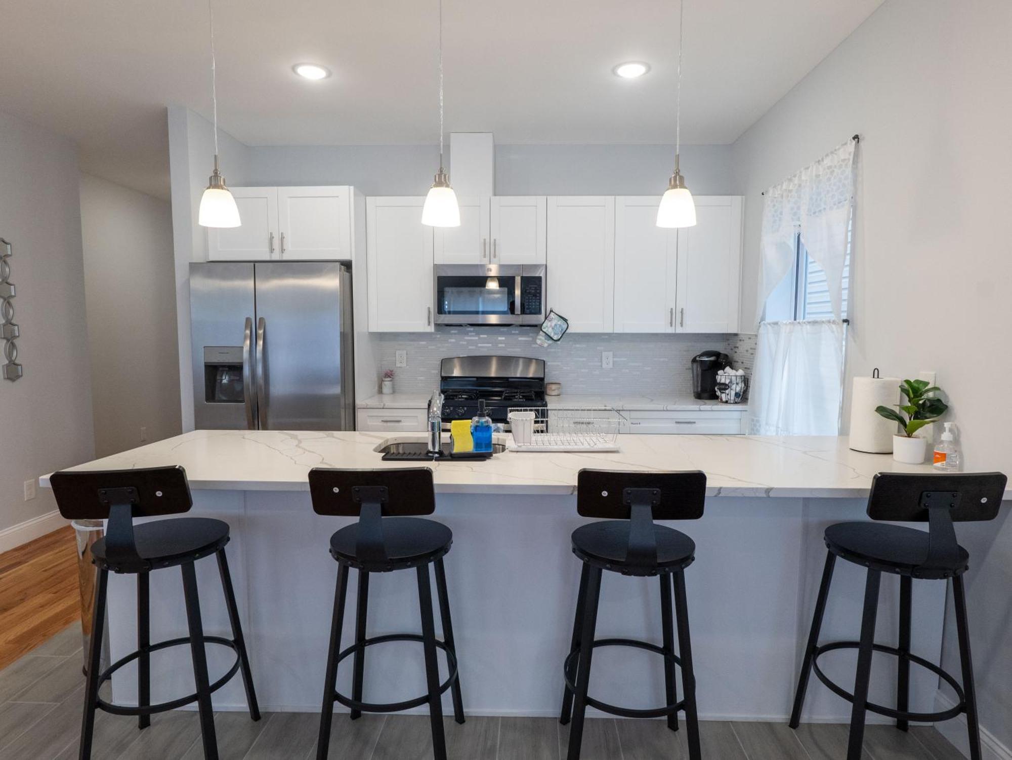 Appartement 4 New Apts - 3 Bed 1st Floor & 3 Bed 2nd Floor - 1 Bed Ground Floor & 1 Bed Ground Floor Near Penn Station Ewr Airport Beth Israel Hospital Nyc *